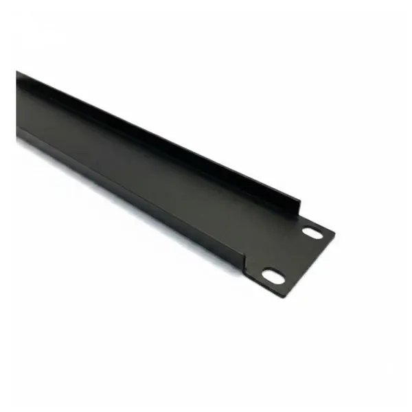 19-Inch 1U Steel Rack Blanking Panel Matte Black 87221STL - Marine Grade Prix Promo