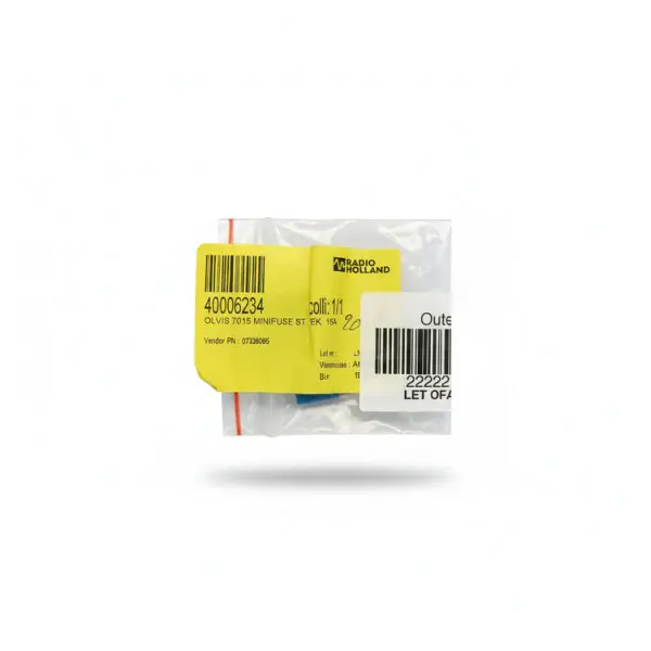 IMAX Olvis 7015 Mini Blade Fuse 15A Blue Automotive & Marine Fuse Prix Cassé