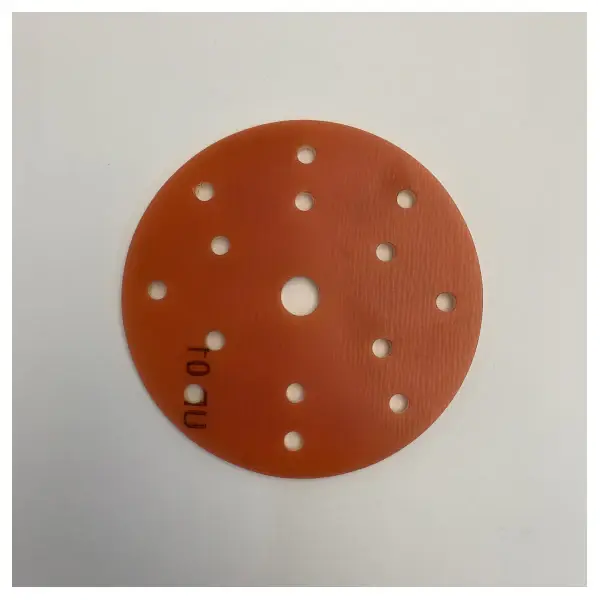 Nebraska Soft Touch Abrasive Sanding Disc Diam 150mm P2000 15 Holes Dernier Modèle