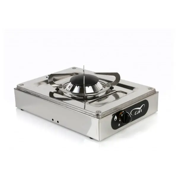 Can 1 Pits Stainless steel Gas Cookery 180 x 80 x 180 mm - 487010 Offre Limitée