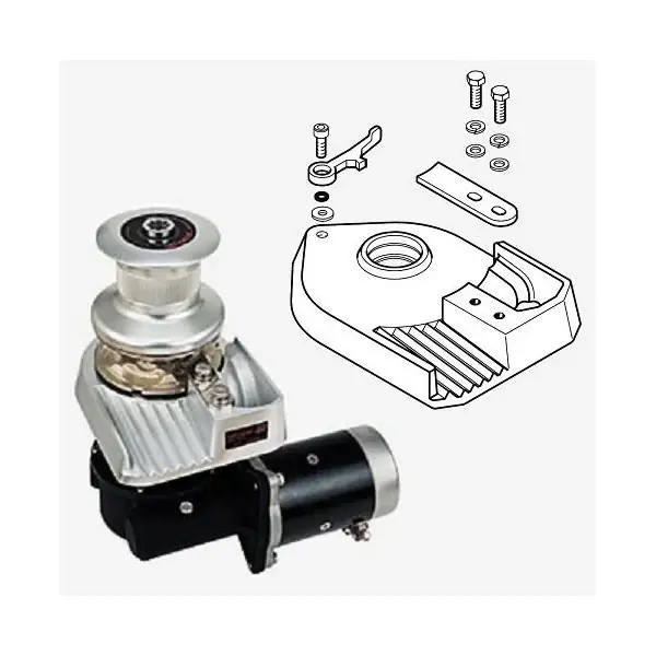 Affaire À Saisir Lofrans Leopard 12V 1200W 8 mm anchor winch with capean - 70628