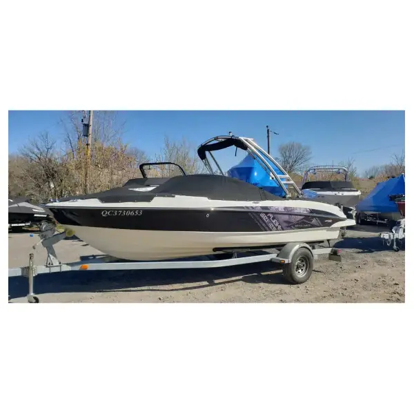 Meilleure Vente Bayliner 215 2012 Cockpit Cover Suncover Black