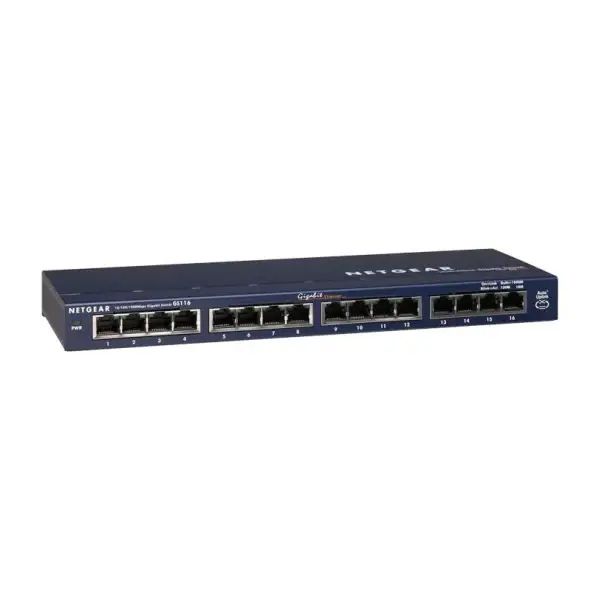 Satisfait Ou Remboursé Netgear Prosafe 16 -Port Poe Ethernet Switch - FS116PEU