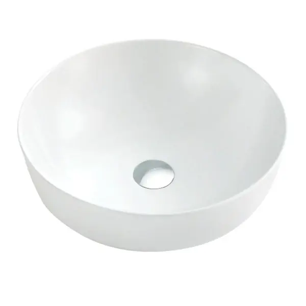 Vasqua Round Sink Diameter 360 x 130 mm White - 157393100001 Livraison Express