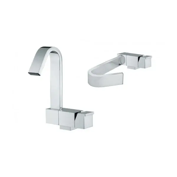 Pas Cher Elka Foldable Single Lever Kitchen Tab Chrome - 9040.CW
