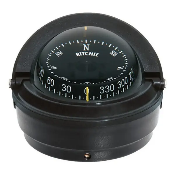 Certifié Ritchie S-87 Liquid Compass Black With Lighting 12/24V