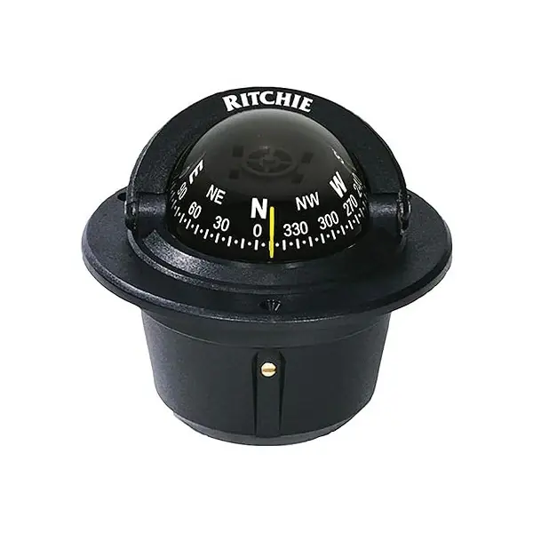 Paiement Sécurisé Ritchie F-82 Voyager Liquid Flush Mount Compass Black
