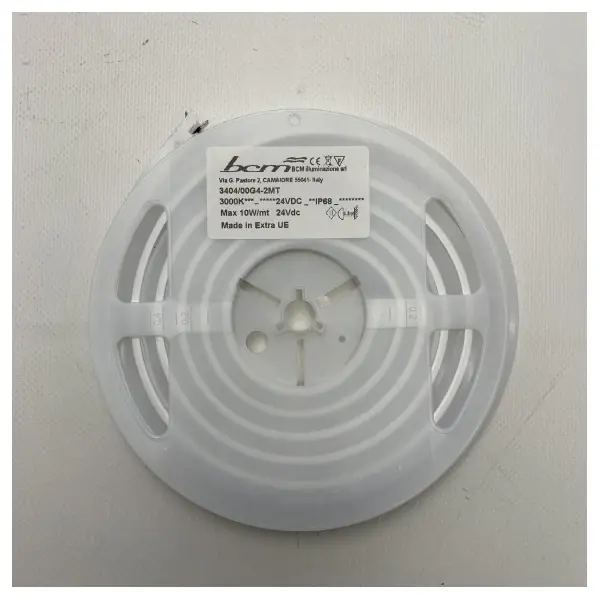 BCM LED Lighting Fixture Neonflex Top and Side View 10x10mm 24V - 3404/00G4-2MT Haute Qualité