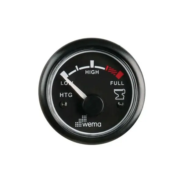 Wema Holding Tank Level Guage Black 12/24V - 110398 Retour Gratuit
