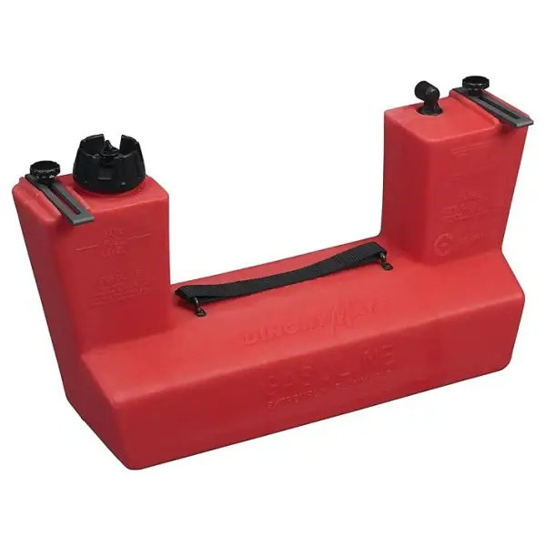 Scepter Dinghymate 12L Transom Fuel Tank Red Retour Gratuit