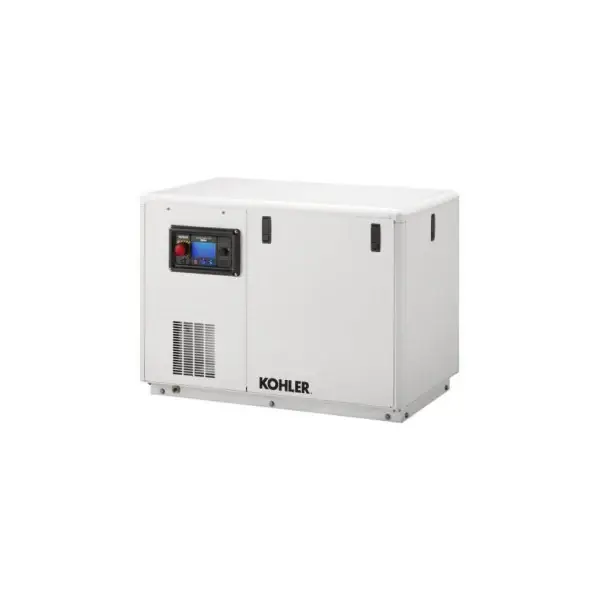 Authentique Kohler 20.5 KVA 1500 RPM Marine Diesel Generator 50 HZ 230V with SoundShield