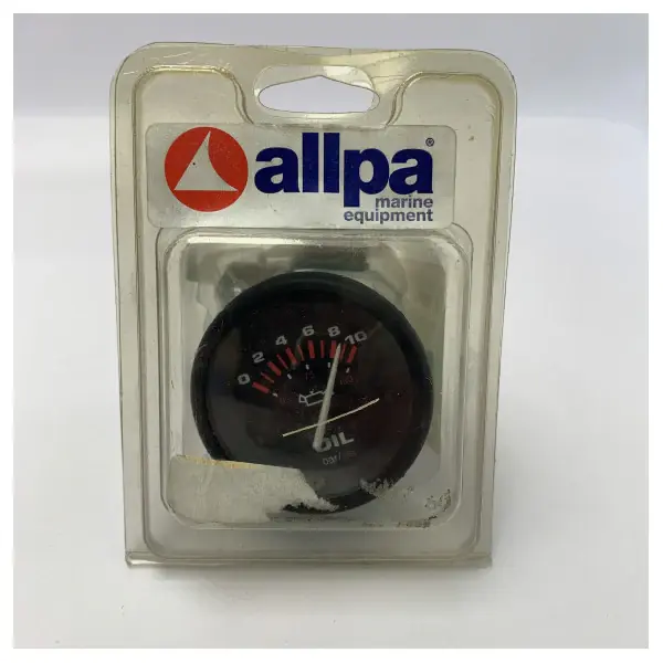 Achat Immédiat Teleflex 62156E 10-bar Oil Pressure indicator Display Black