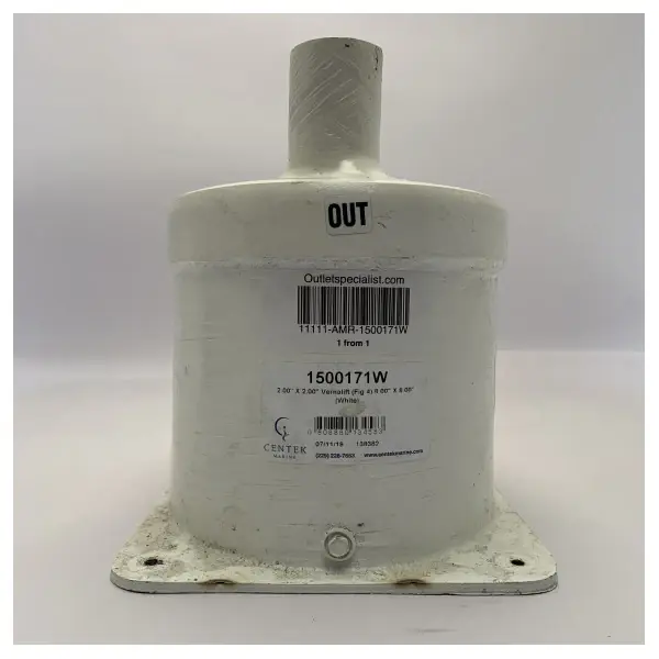 Offre Exclusive Used Centek Marine 51 - 51 mm GRP Waterlock White - 1500171W