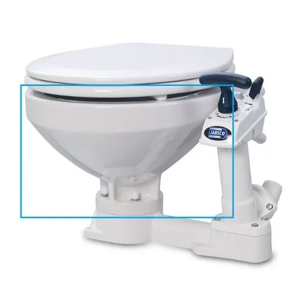 JabSCO Ceramic toilet bowl for Manual toilet Regular - 29126-0000 Certifié