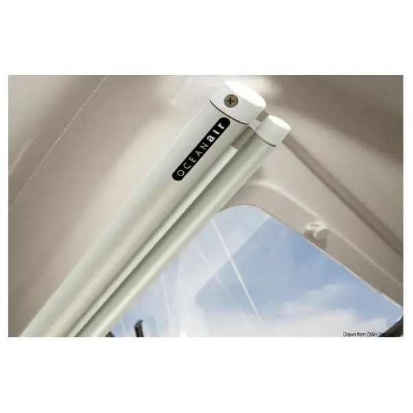 Nouvelle Collection Dometic Oceanair Portshade Roller Blind White 460 x 320 mm-PSH-3-W-RP