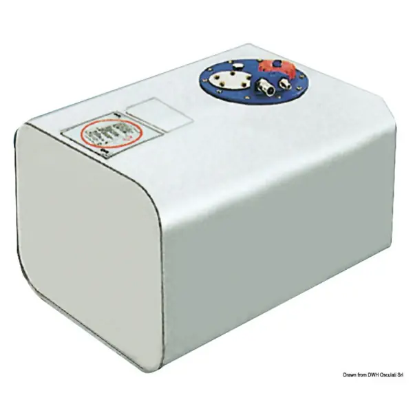 Meilleur Prix Osculati Stainless Steel Fuel Tank 49L - 52.733.49