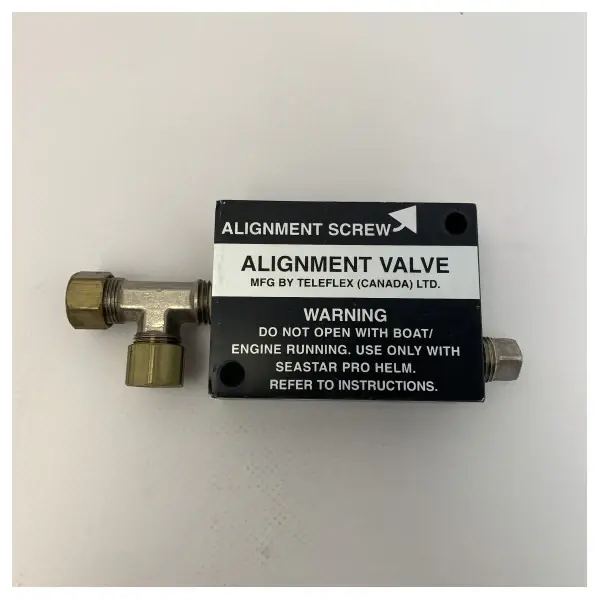 Haute Qualité Dometic Seastar Teleflex Steering Alignment Valve New - IP5631