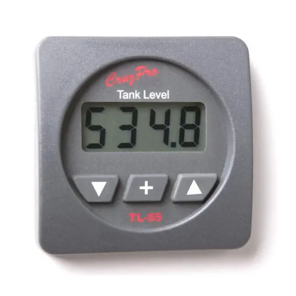 Prix Bas CruzPro TL55 Digital Tank Level Display and Alarm Guage - 4T/M20