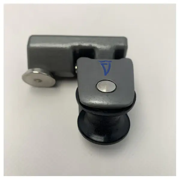 Amiot 20 mm Genoa Pinstop Slider Aluminum Gray Offre Spéciale