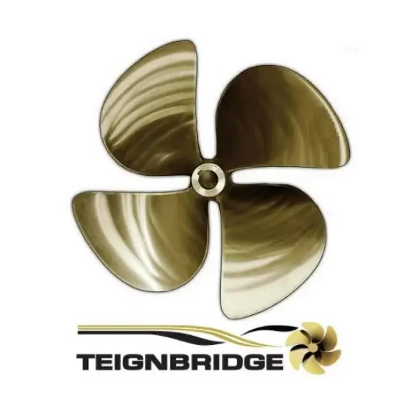 Teignbridge 4 -Blade Nibral Propeller 550 x 565 RH - PPR13483 Livraison Express