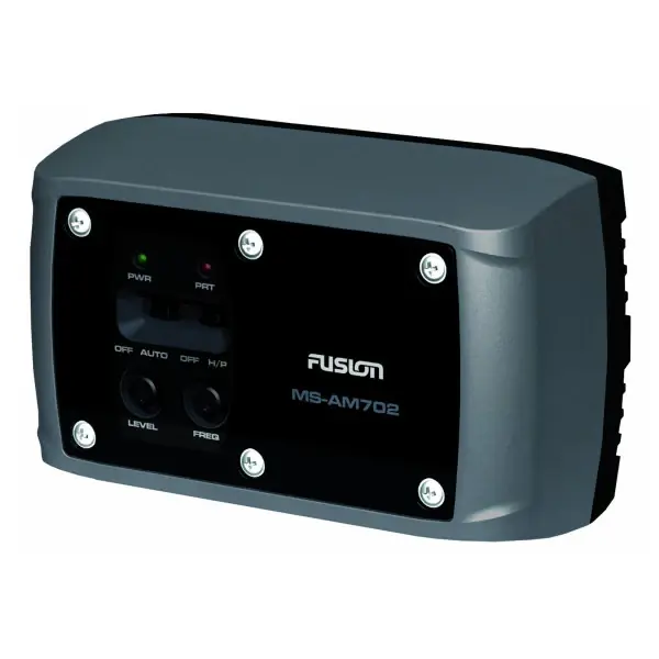 Fusion MS-AM702 2-Zone 140W Amplifier Black 12V Haute Qualité