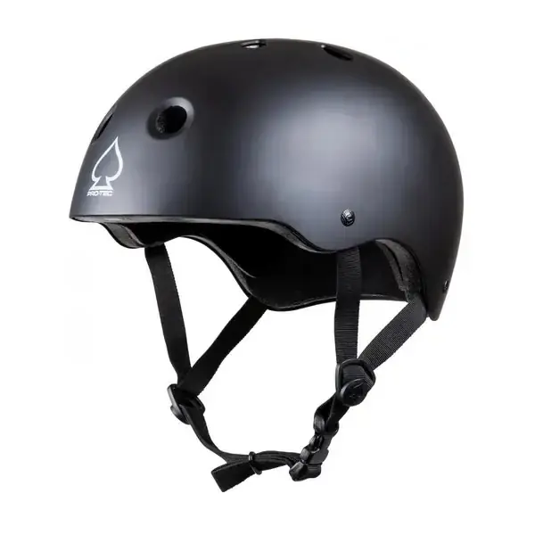 Commander Vite Pro Tec Old School Wake Gloss Wakeboard Waterski Helmet Black 11