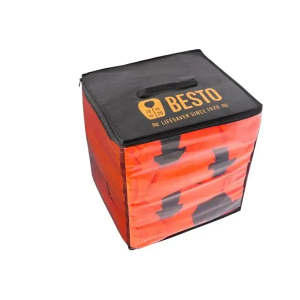 Meilleur Prix BAG 4 -person 100n Lifevest Orange - 20427400