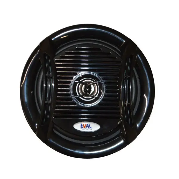 Achat Immédiat Eval 6.5 Inch Marine Waterproof Speaker Set Black 160W - 03062-2BL