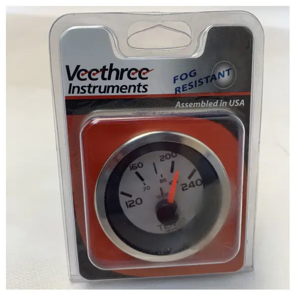 Veethree Engine Temperature Indicator Display - 65553SSFE Must-Have