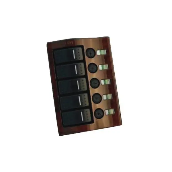 Allpa Wave 5 -function electric switch panel with fuse 12V - 14571102 Promotion