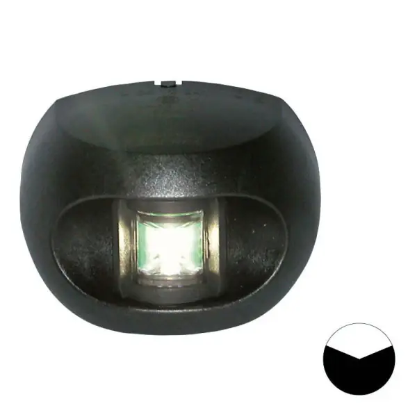 Aqua Signal Series 34 Stern Navigation Light LED Black - 3852001000 Commander Vite