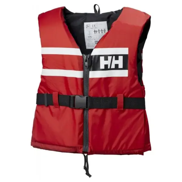 Pas Cher Helly Hansen Sport Comfort Red Nylon Swimming Vest Size M - 33854 -M