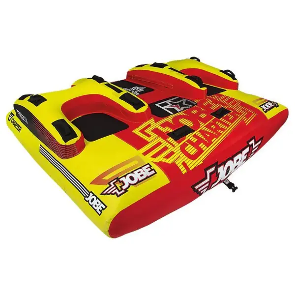 Jobe Charter 5 5-person Towable Funtube Red Yellow - 230515002 Prix Choc