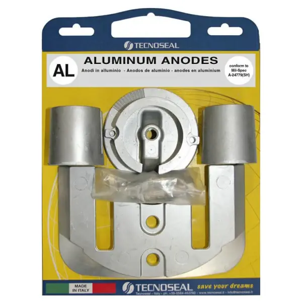 Affaire À Saisir Technoseal Mercury Aluminum Bravo One Anode Kit