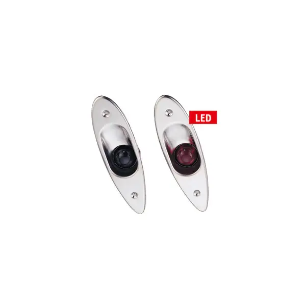Prix Cassé Allpa LED Navigation Light Port and Starboard Stainless Steel - L4400195