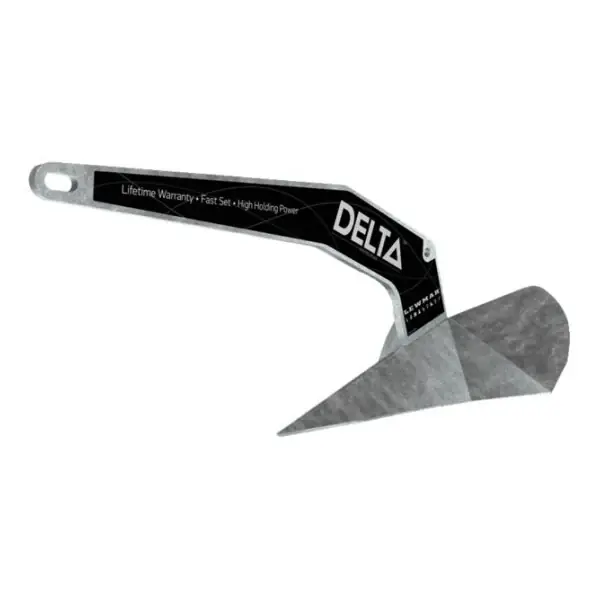Jusqu'à Épuisement Des Stocks Lewmar Delta 10 kg Galvanized High Hold Anchor - 77205010