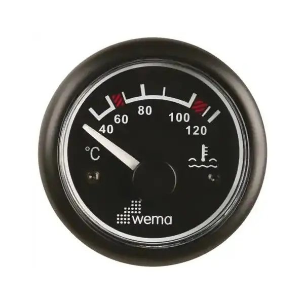 Wema Engine Water Temperature Display Black - 110355 Offre Exclusive