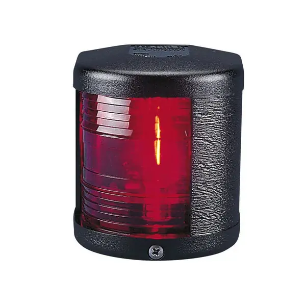 Populaire Aqua Signal Series 25 Port Side Navigation Light Red Black - 3520202000