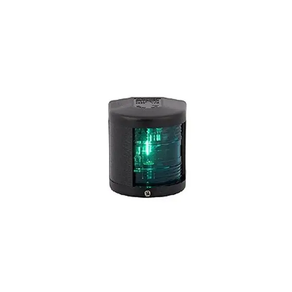 Prix Choc Aqua Signal Series 25 Green Navigation Light Starboard Side Black - 3519102000