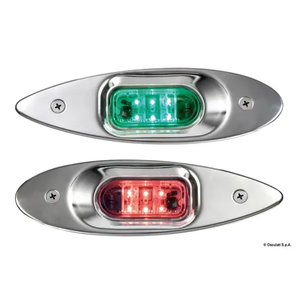 Easterner Stainless Steel Build in Port and Starboard Side Navigation Light - C91012 Nouvelle Collection