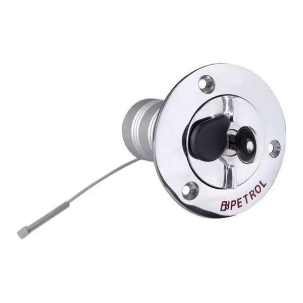 Talamex Stainless Steel Deck Fuel Dop With Lock - 18642138 Commander Vite
