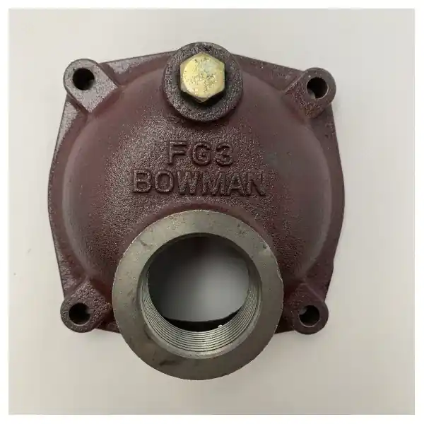Usine Directe Bowman FG3 Hydraulic Oil Cooler End Cover Red