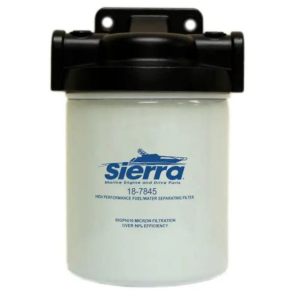 Sierra Marine 18-7852 Fuel Filter Water separator Kit White Livraison Express