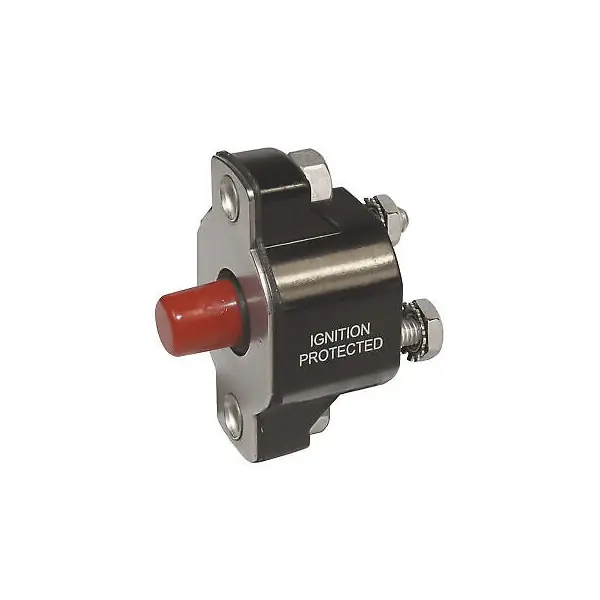 Blue Sea 40A Push Button Circuit Bracket - 2141 -BSS Paiement Sécurisé