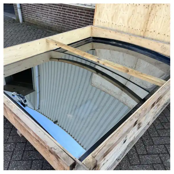 Trend Marine Stainless Steel Two Wind Patio by Double Hinged 2265 x 1960 mm Réduction