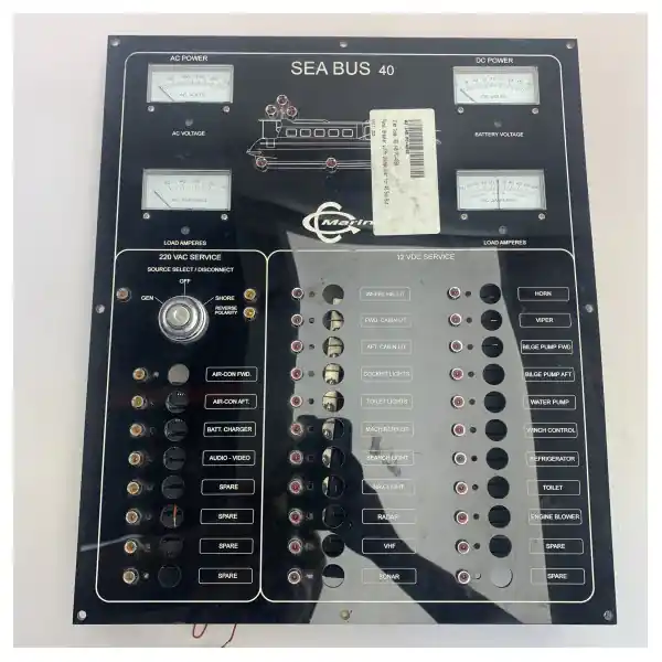 Gulf Craft Sea Bus 40 AC DC Distribution Panel 12 230V Marque