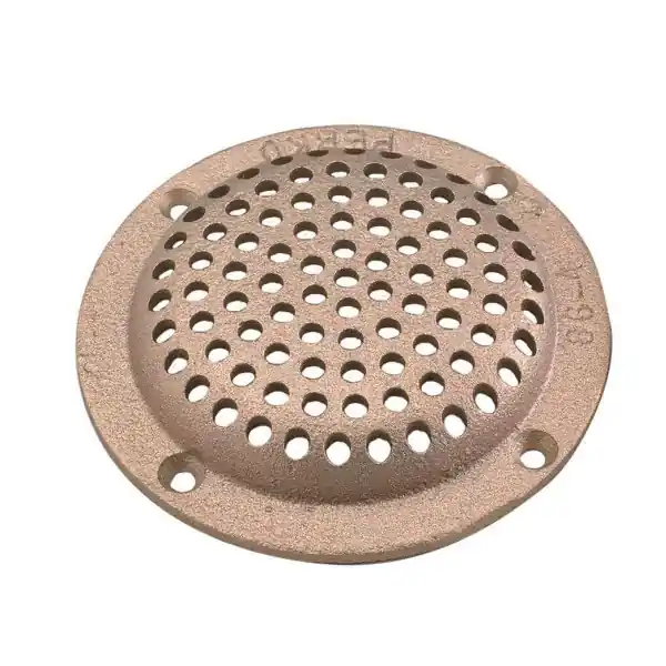Perko 5 inch Round Bronze Strainer - 0086DP5PLB Meilleur Prix
