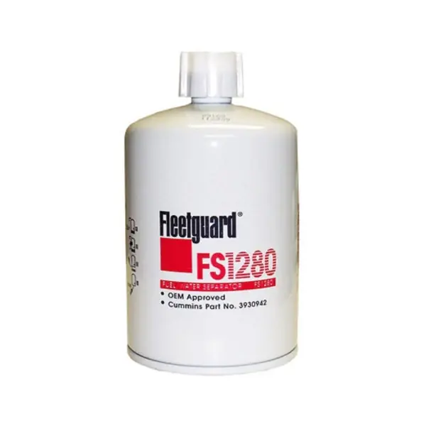 Populaire Fleetguard FS1280 Fuel Water separator Filter White