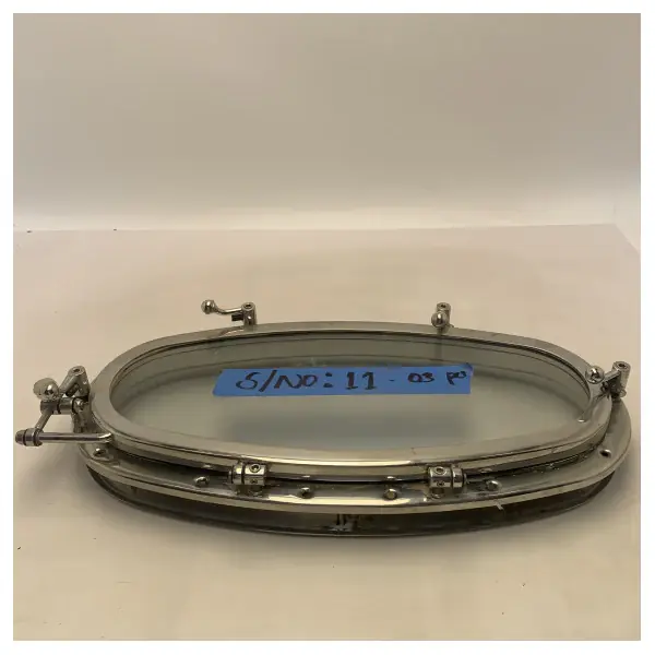 Tempeste Stainless Steel Oval Opening Porthole Super Prix