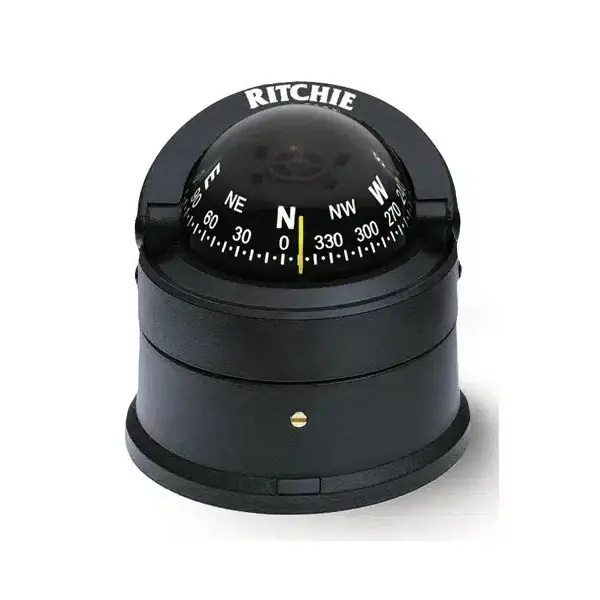 Ritchie Explorer D55 Deck Mount Compass Black Meilleur Choix